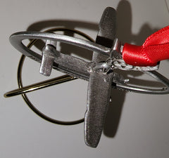 Adorno de avión en 3D de Ford Tri-Motor Island Airlines