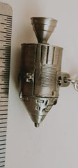 Llavero espacial de peltre en 3D del Apolo 13
