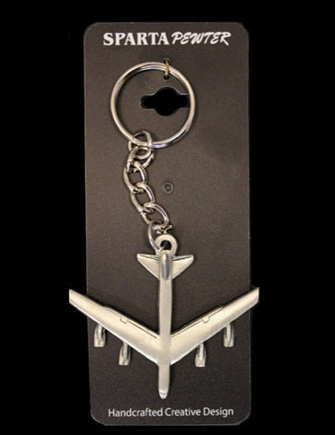 Top View of B-52 Keychain