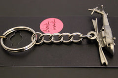 Llavero de peltre con el helicóptero Sikorsky UH-60 Black Hawk