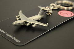 Side View 3 C-17 Keychain