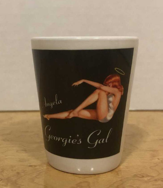 Vaso de chupito B-25 "Georgie's Gal"