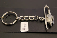 Llavero de peltre con forma de helicóptero Bell UH-1 Iroquois "Huey" de la época de Vietnam