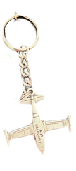 Bottom of Cessna A-37 Keychain