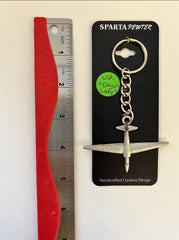 Llavero de peltre con el avión Lockheed Martin U-2 "Dragon Lady"