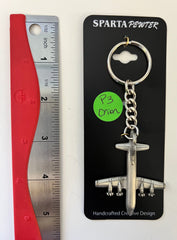 Llavero de peltre con forma de avión Lockheed P-3 Orion