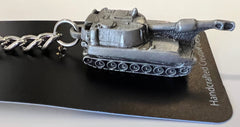 Llavero de peltre con forma de tanque M109 Paladin