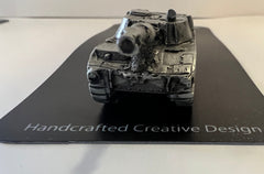 Llavero de peltre con forma de tanque M109 Paladin