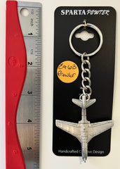 Llavero de peltre con forma de avión EA-6B Prowler de Northrop Grumman