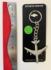 Llavero de peltre con el avión E-8 Joint STARS de Northrop Grumman