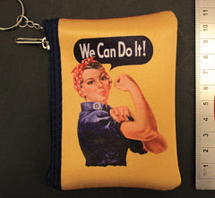 Monedero con la frase "We Can Do It" de Rosie The Riveter