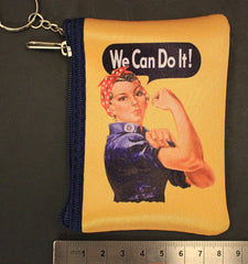 Monedero con la frase "We Can Do It" de Rosie The Riveter