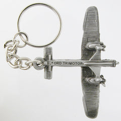 Llavero de avión de peltre Ford Tri-Motor "Tin Goose"