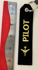 Llavero bordado de piloto