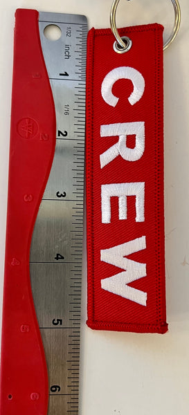 Llavero bordado de la tripulación