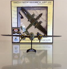Edición limitada del bombardero B-25 J Mitchell "Georgie's Gal", modelo en fundición a escala 1:100 exclusivo del Museo de Aviación Liberty.