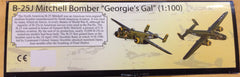 Edición limitada del bombardero B-25 J Mitchell "Georgie's Gal", modelo en fundición a escala 1:100 exclusivo del Museo de Aviación Liberty.