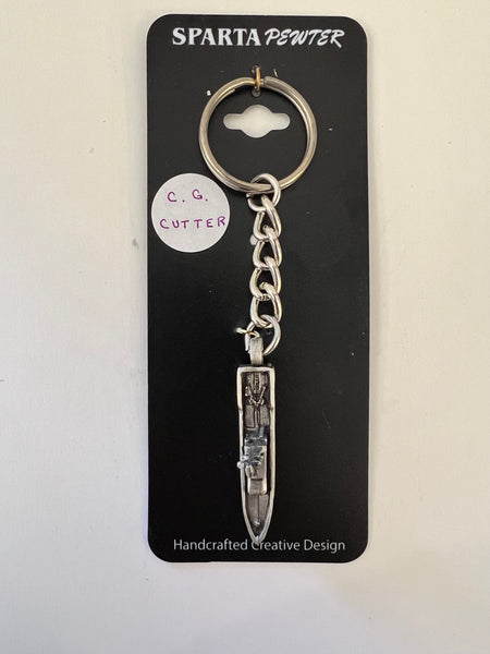 Llavero de peltre del buque de carga de la Guardia Costera de los Estados Unidos (USCG)