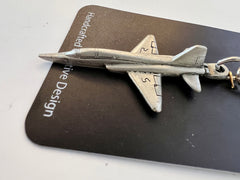 Llavero de peltre con forma de avión Northrop T-38 Talon