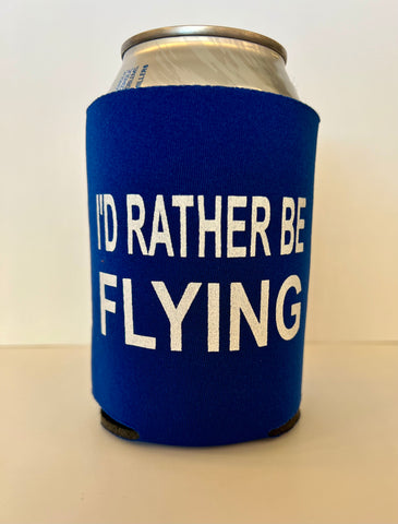 Preferiría estar volando Can Koozie
