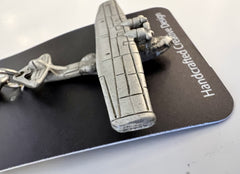 Llavero de peltre con avión Consolidated PBY Catalina de la Segunda Guerra Mundial