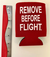 Koozie para latas RBF Remove Before Flight