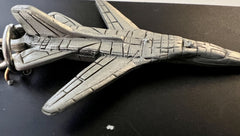 Llavero de peltre con el avión Aardvark F-111 de General Dynamics