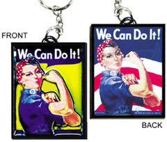 Llavero epoxi 2D de Rosie la remachadora