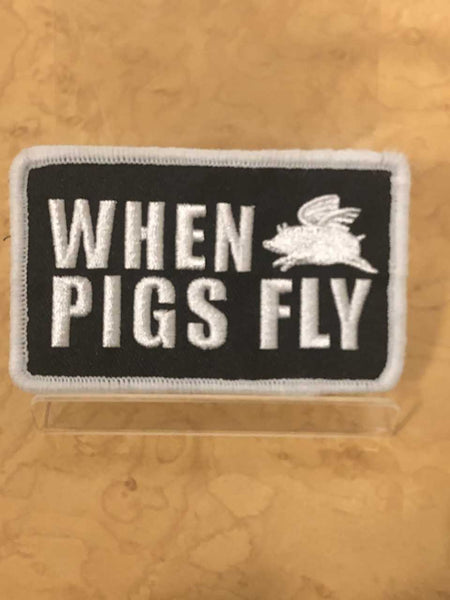 Parche de velcro When Pigs Fly