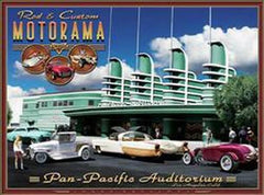 "Rod &amp; Custom Motorama 1961 Pan Pacific" 19 X 25 de Larry Grossman